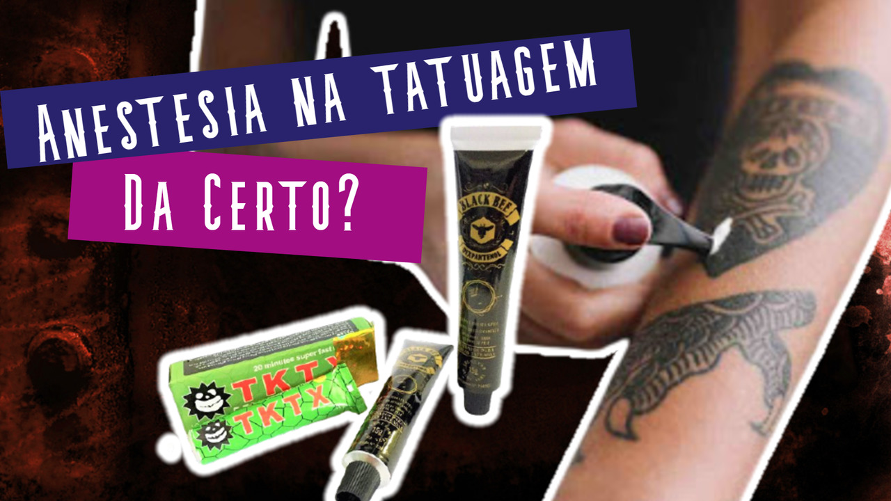 SAIBA quais são os DEVIDOS CUIDADOS com pomada anestésica para tatuar
