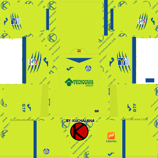 Getafe CF 2019/2020 Kit - Dream League Soccer Kits - Kuchalana