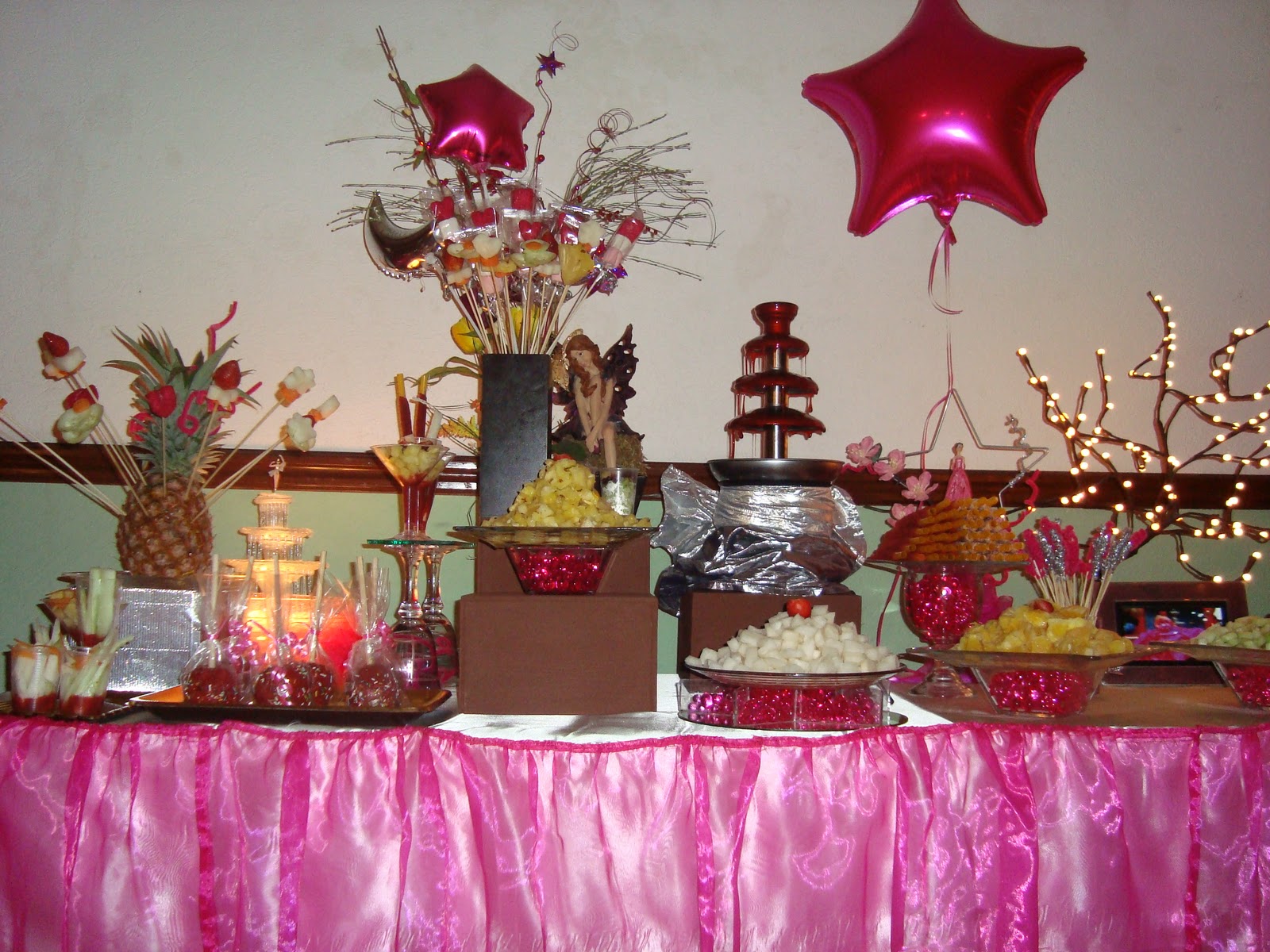 renta fuentes de chocolate