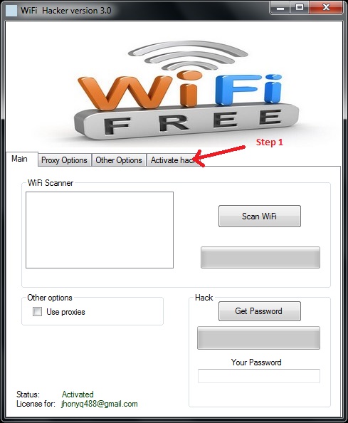 Download Wifi Hacker 3.0 Full - Phần Mềm Hack Pass Wifi Wifihackerstep1