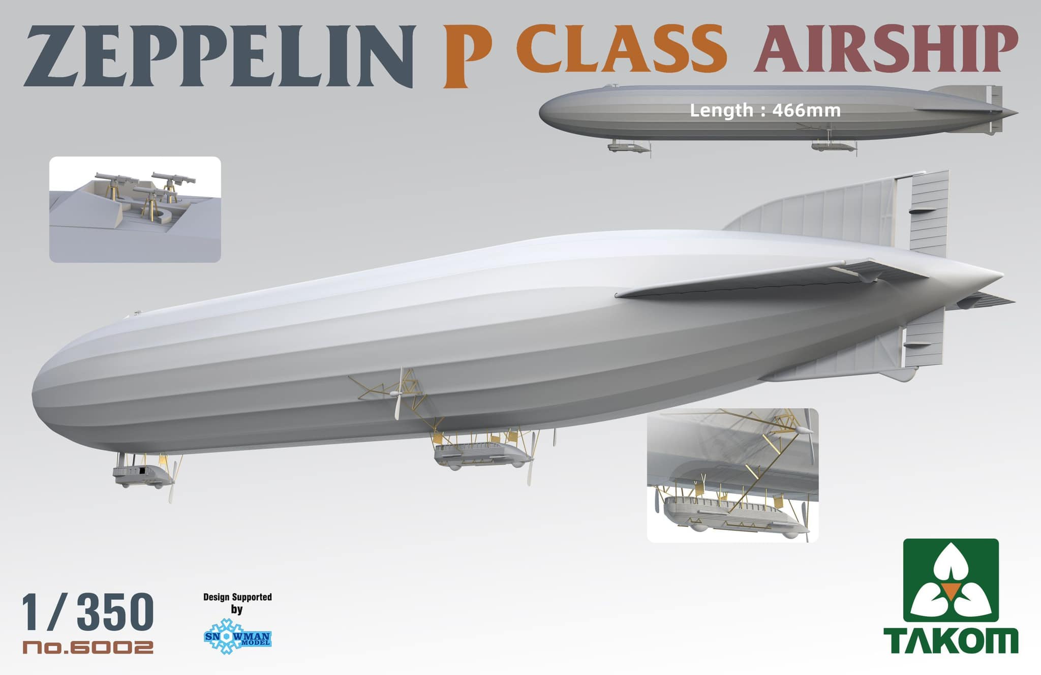 The Modelling News Construction Review Zeppelin P Class Airship from