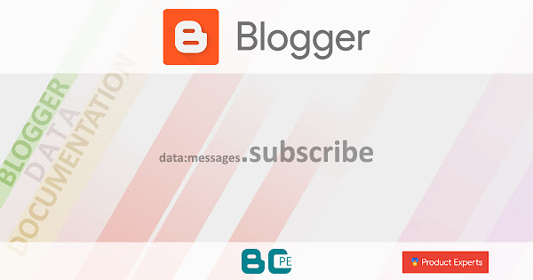 Blogger - data:messages.subscribe