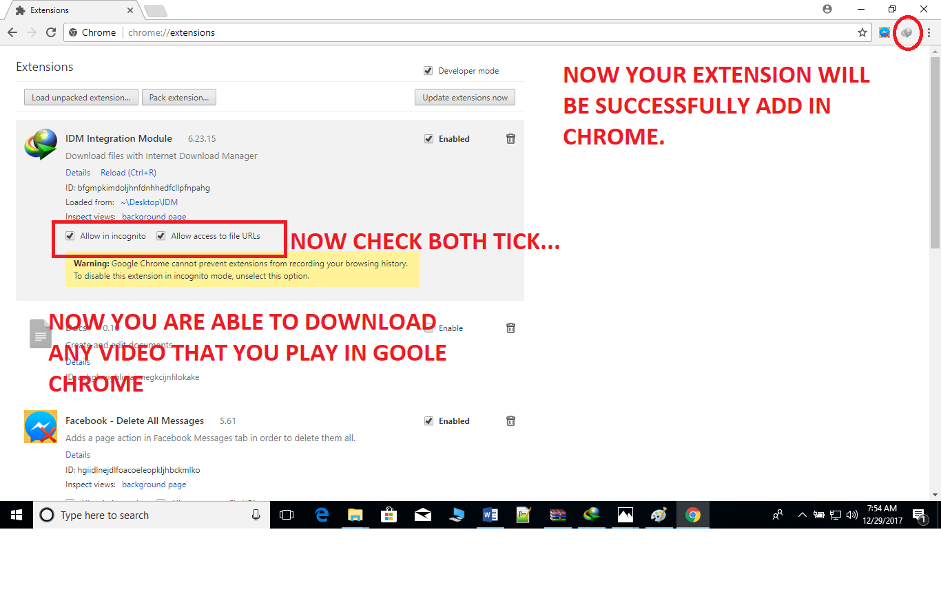 How to add download button on youtube chrome