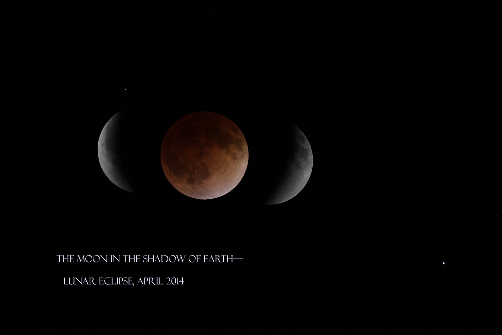 Polaris B: Lunar Eclipse (April 15, 2014)
