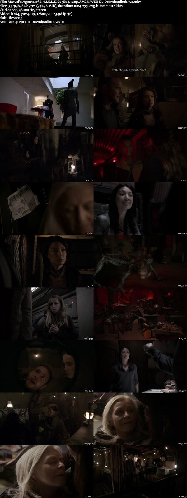 Marvels Agents of S.H.I.E.L.D S05E08 330MB Web-DL 720p x264 ESubs