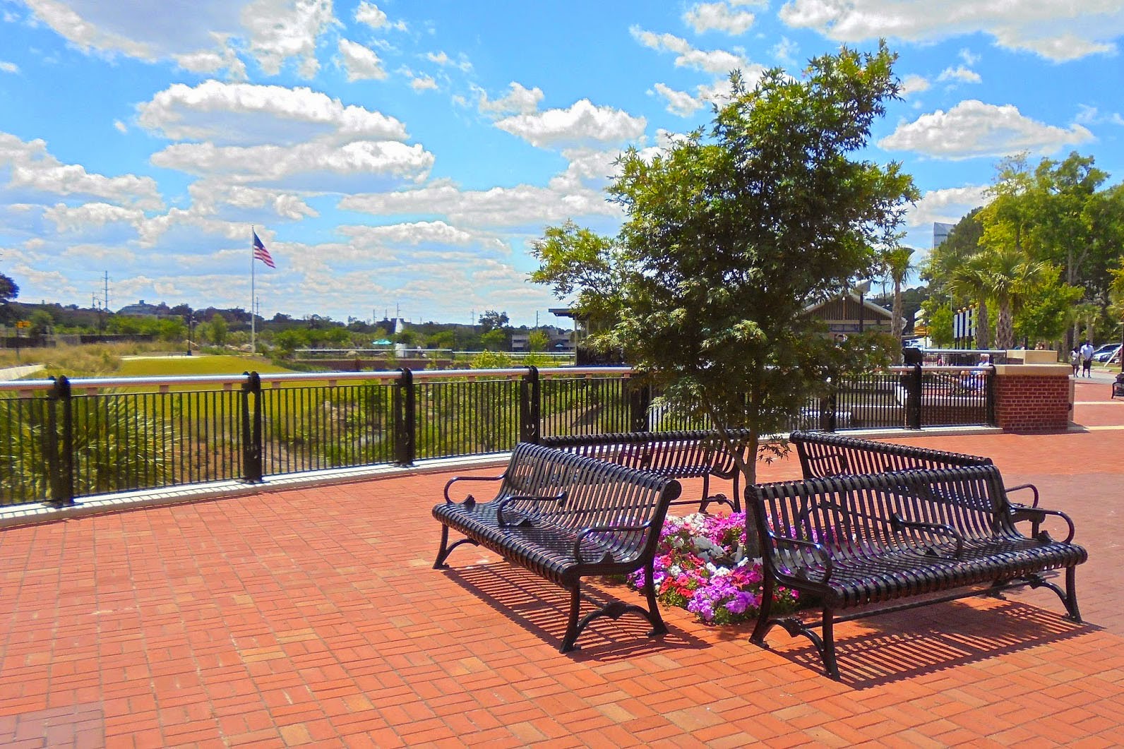 A Bunch of Benches Cascades Park