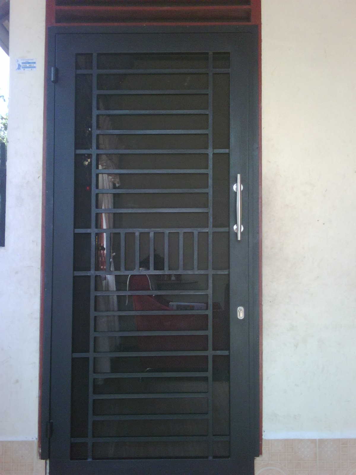 Gambar Desain Pintu Teralis Besi 2014