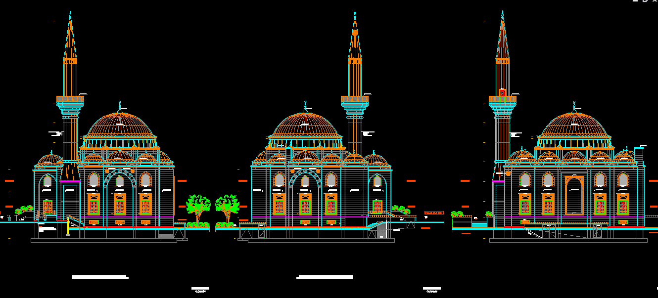  Desain  Masjid  2 Lantai Dwg  Rumah Joglo Limasan Work