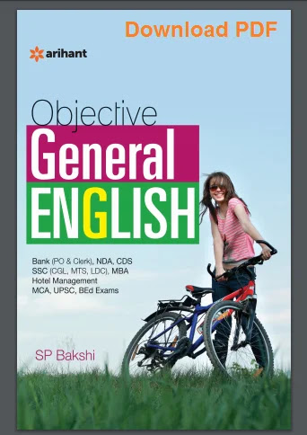 Objective English By Sp Bakshi Free Pdf Download By Arihant Publication