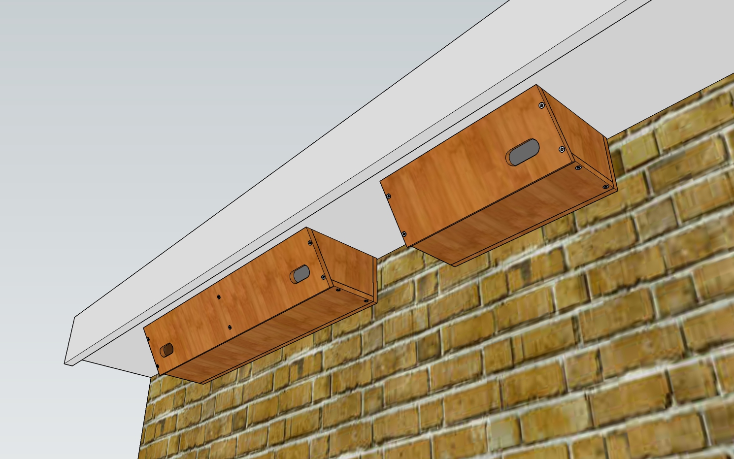 Action for Swifts The Model 31 a simple box under closed eaves