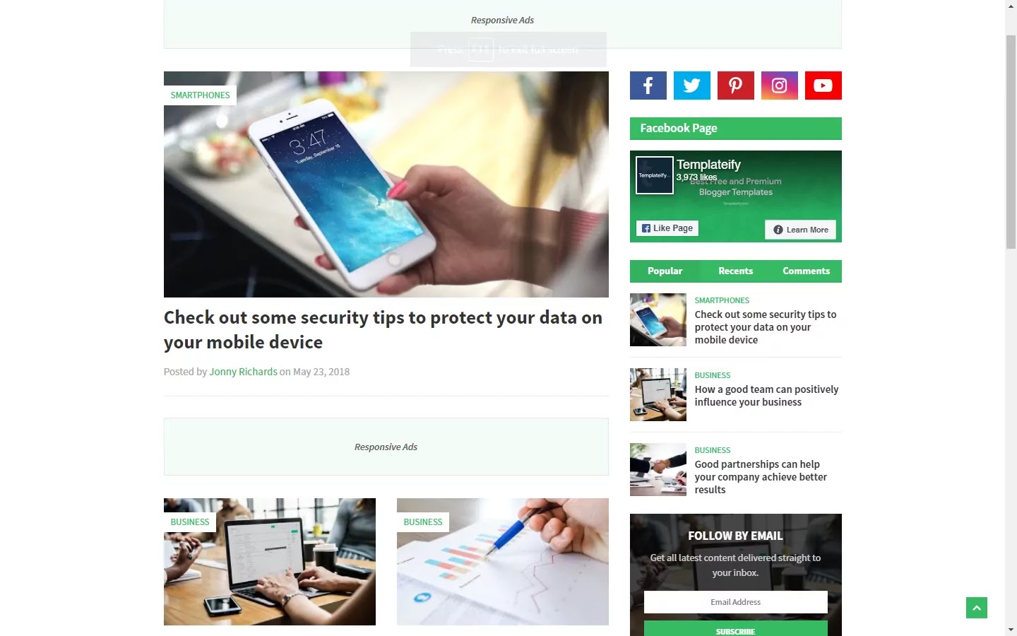 200+ Professional Blogger Templates - Amp, SEO Friendly, Responsive, and Fast Loading Template in 2022 Buzzify - Responsive Blogger Template