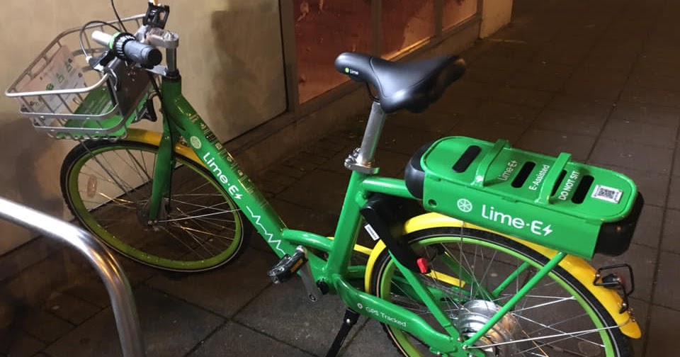 lime e assist bike