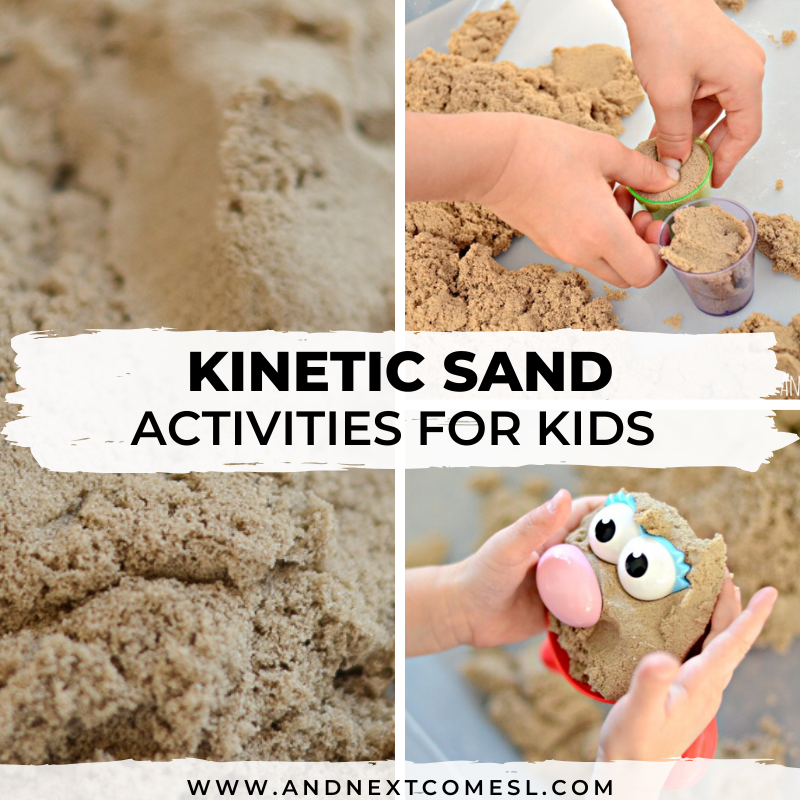 kinetic sand videos for toddlers