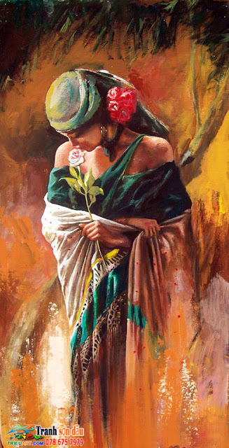 Tranh sơn dầu nghệ thuật
