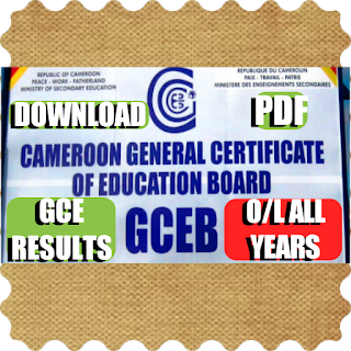 GCE results Ordinary Level all years PDF