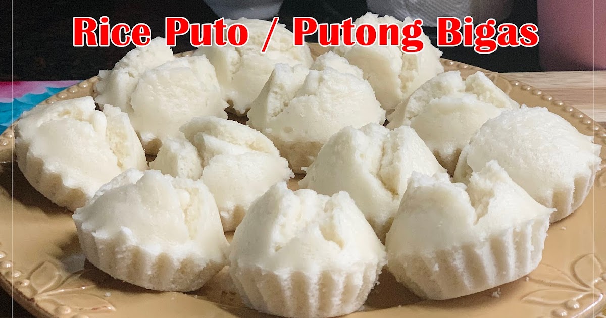 Nancy's Home Cooking Rice Puto / Putong Bigas Recipe / How to make