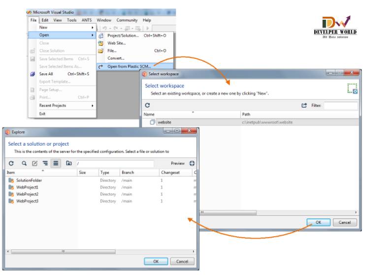 Web development with Visual Studio and Plastic SCM - Web Design and ...