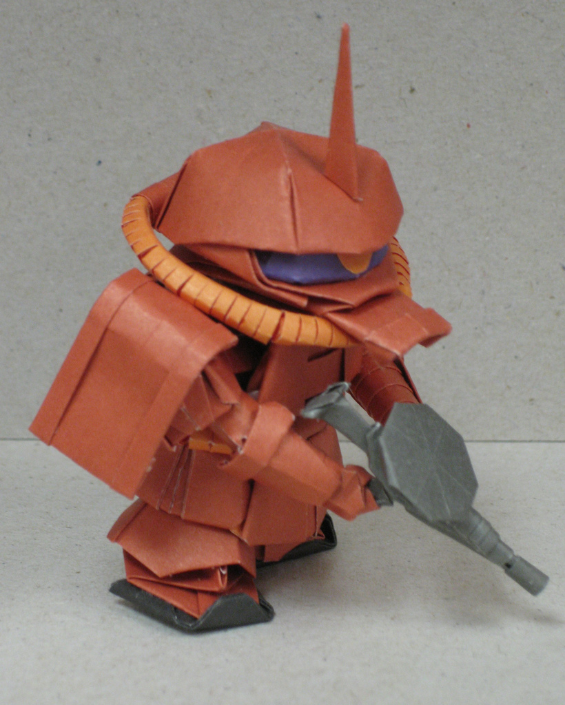 Gundam Inspired Origami model Gundam Kits Collection