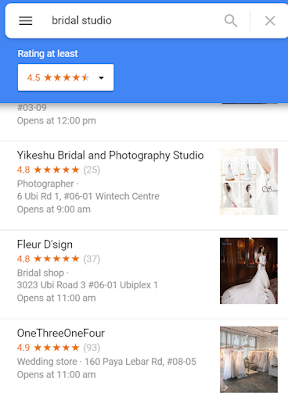 Bridal studio google map 