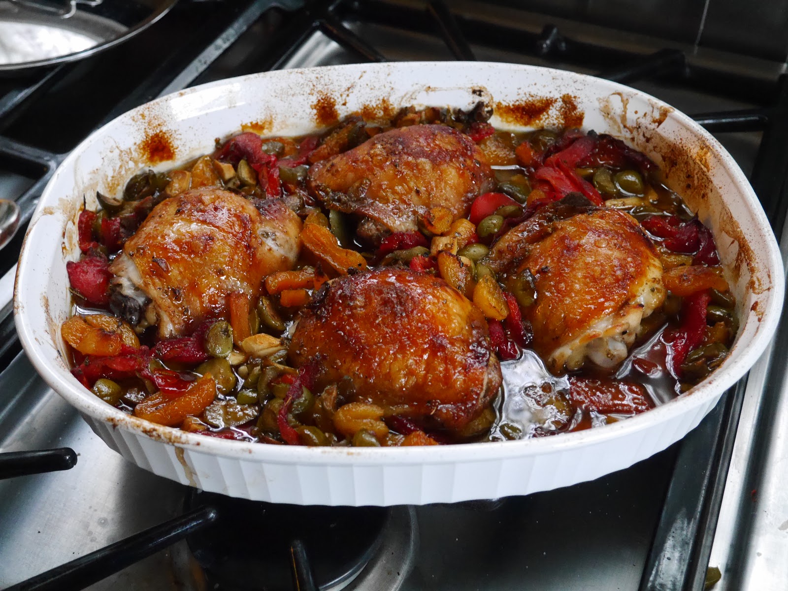 Chicken Marbella (Modified Ottolenghi)