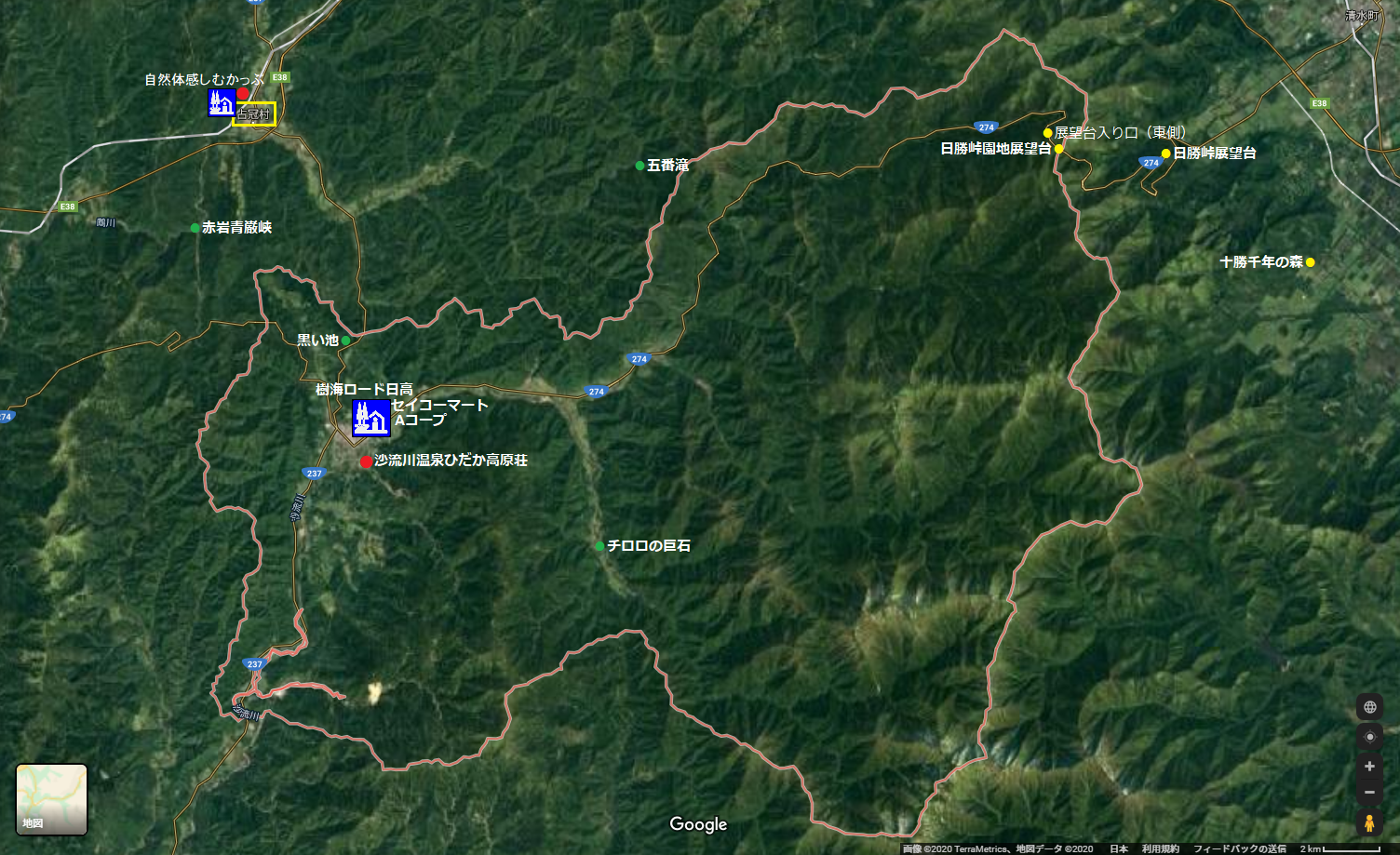 道の駅「樹海ロード日高」（道央エリア南 38）