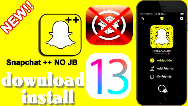 snapchat++ ios 12 download 