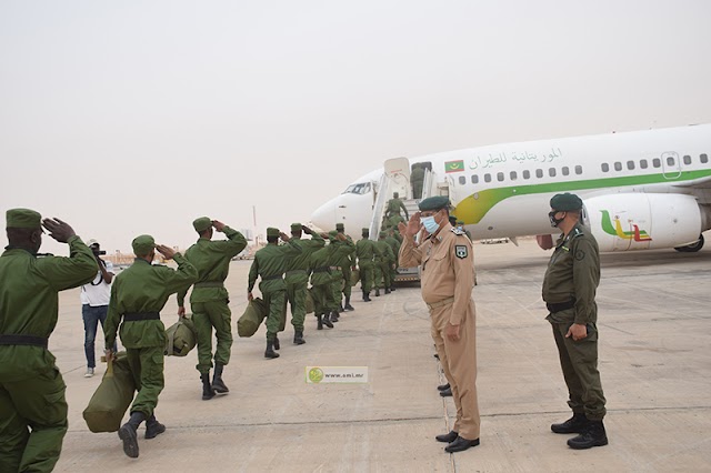 وحدة من الدرك الموريتاني تغادر إلى بانغي بإفريقيا الوسطى