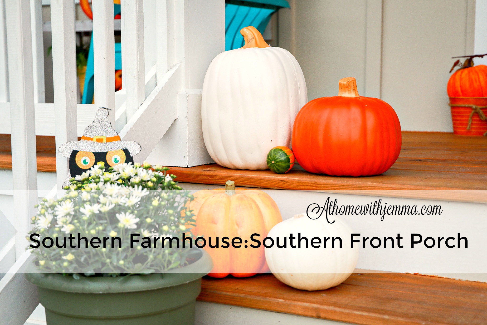 Athomewithjemma, decor, fall, southern, farmhouse