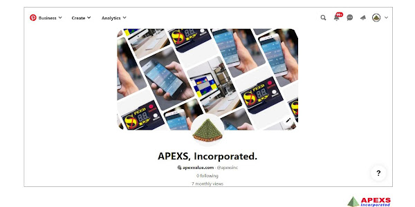 APEXS is reachable on Pinterest