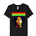 Lifoti Reggae Classic Men T-Shirt: Bob Marley: Black: Medium