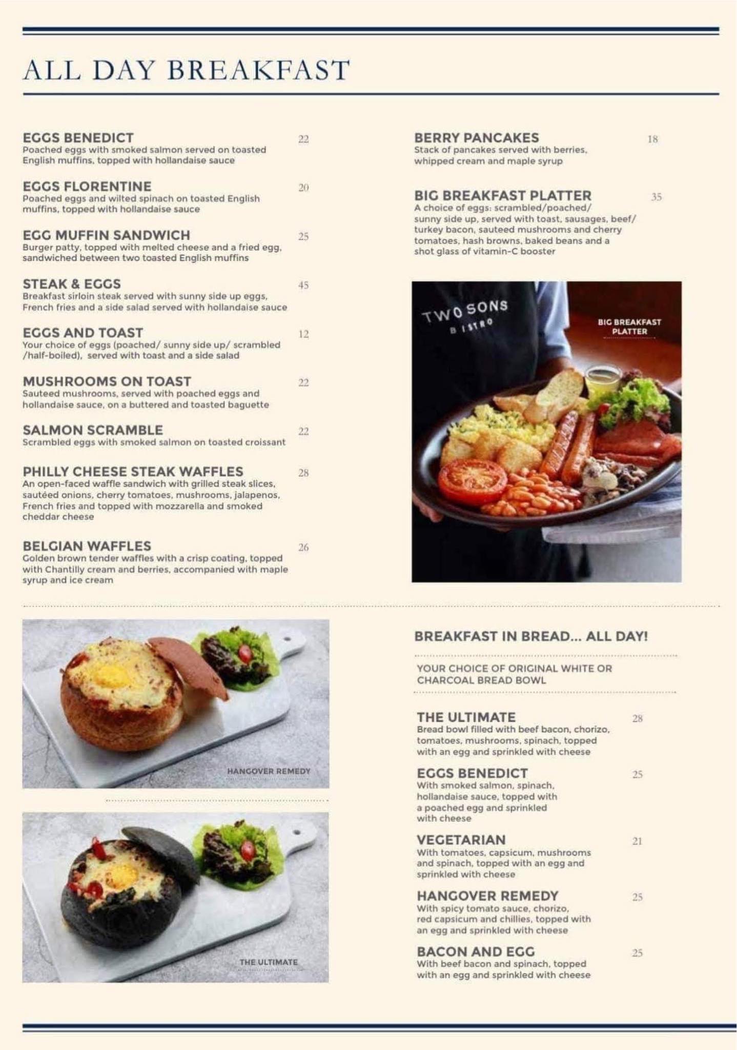 MakanReview Two Sons Bistro, The Starling Mall Travel. Eat. Love