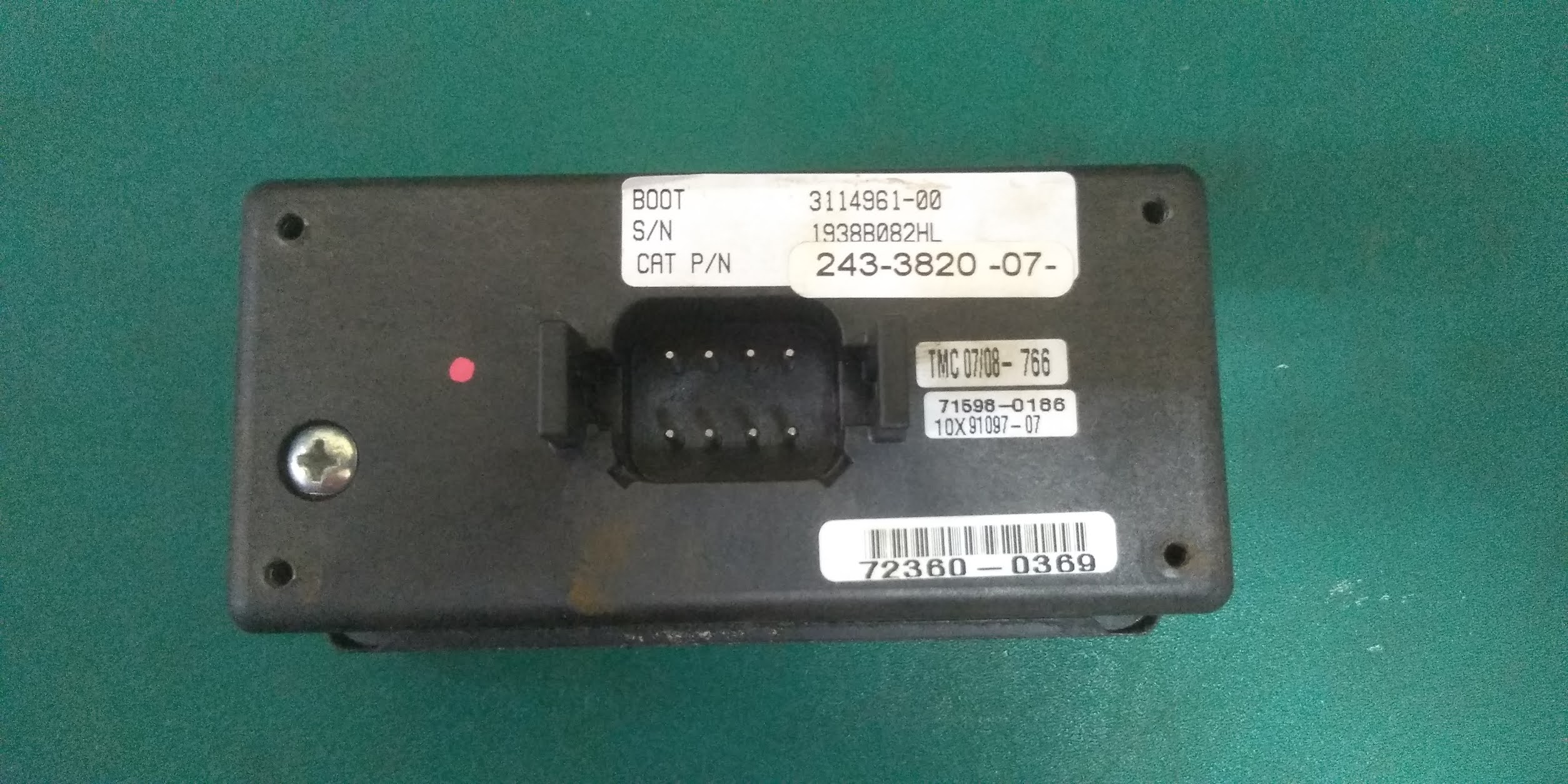 Caterpillar Messenger Display Wiring Harness