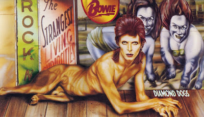 David Bowie Diamond Dogs full album cover art