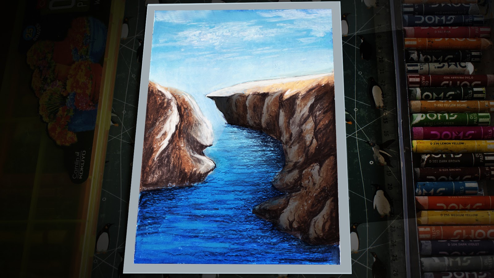 Featured image of post Night Scenery Easy Oil Pastel Drawing For Beginners - Subscribe to my channel to get more drawing videos.