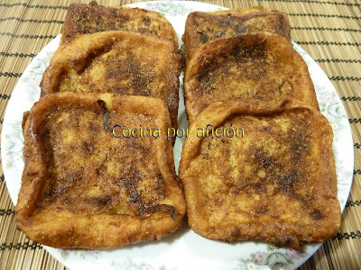 torrijas a la nata