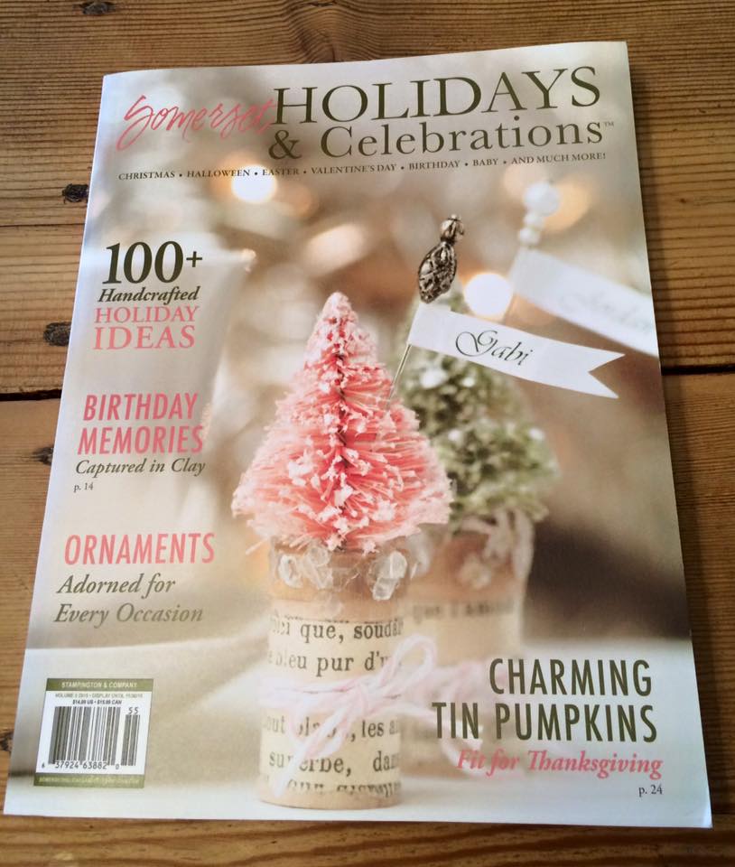 Thrilled to have my Halloween ornament published in the 2015 issue of Holidays & Celebrations