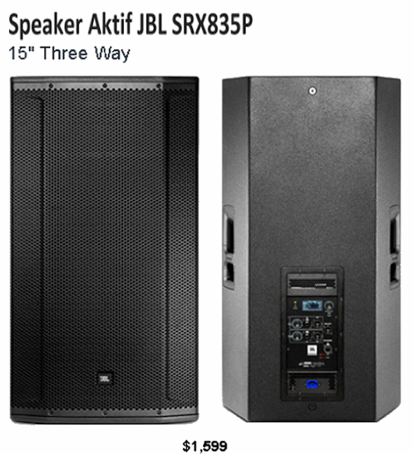 JBL SRX Speaker Aktif 15 Inch