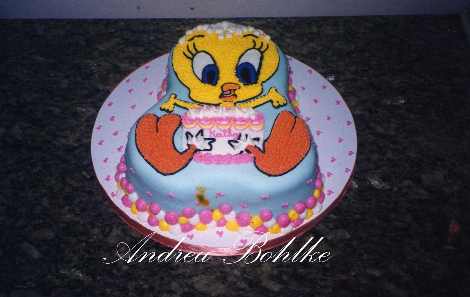 Andrea Bohlke Bolos e Doces Infantis: Piu Piu