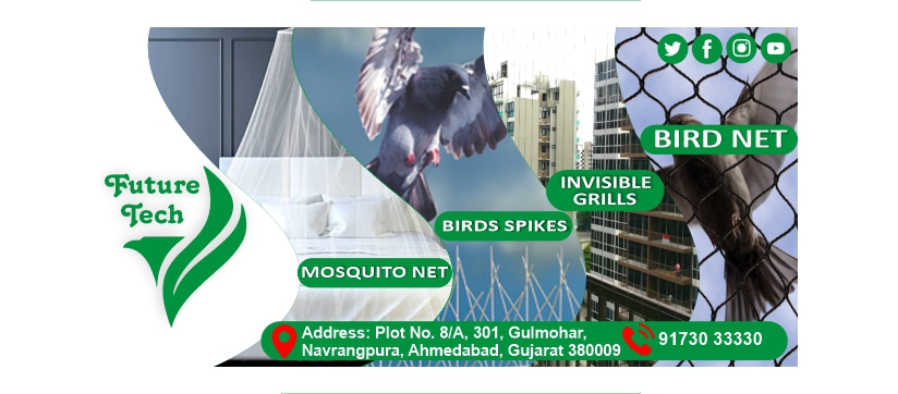 Future Tech Bird And Pests Solutions in Ahmedabad  Call: + 9191730 33330, +91 90167 72220