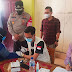 Kapolsek Banyuresmi Bersama Danramil Monitoring Gerai Vaksin Presisi Bhakti Kesehatan Untuk Negeri
