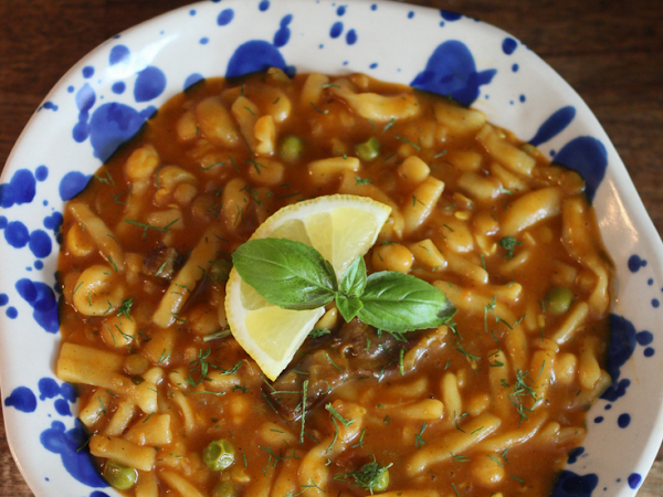 Rishda: Libyan Homemade Pasta Stew Recipe