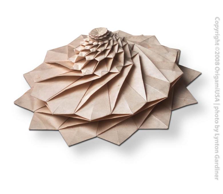Origami Maniacs: Origami Flower Tower By Chris Palmer