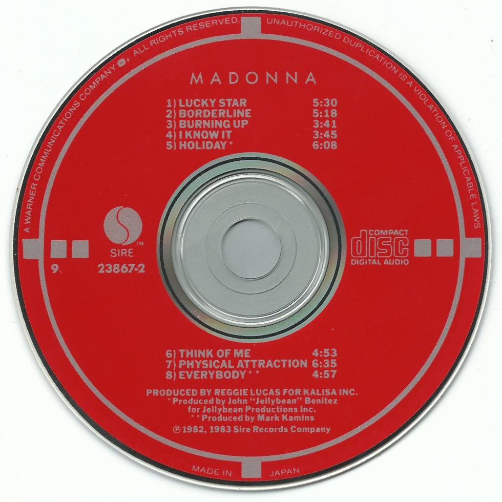 Madonna: Madonna: CD
