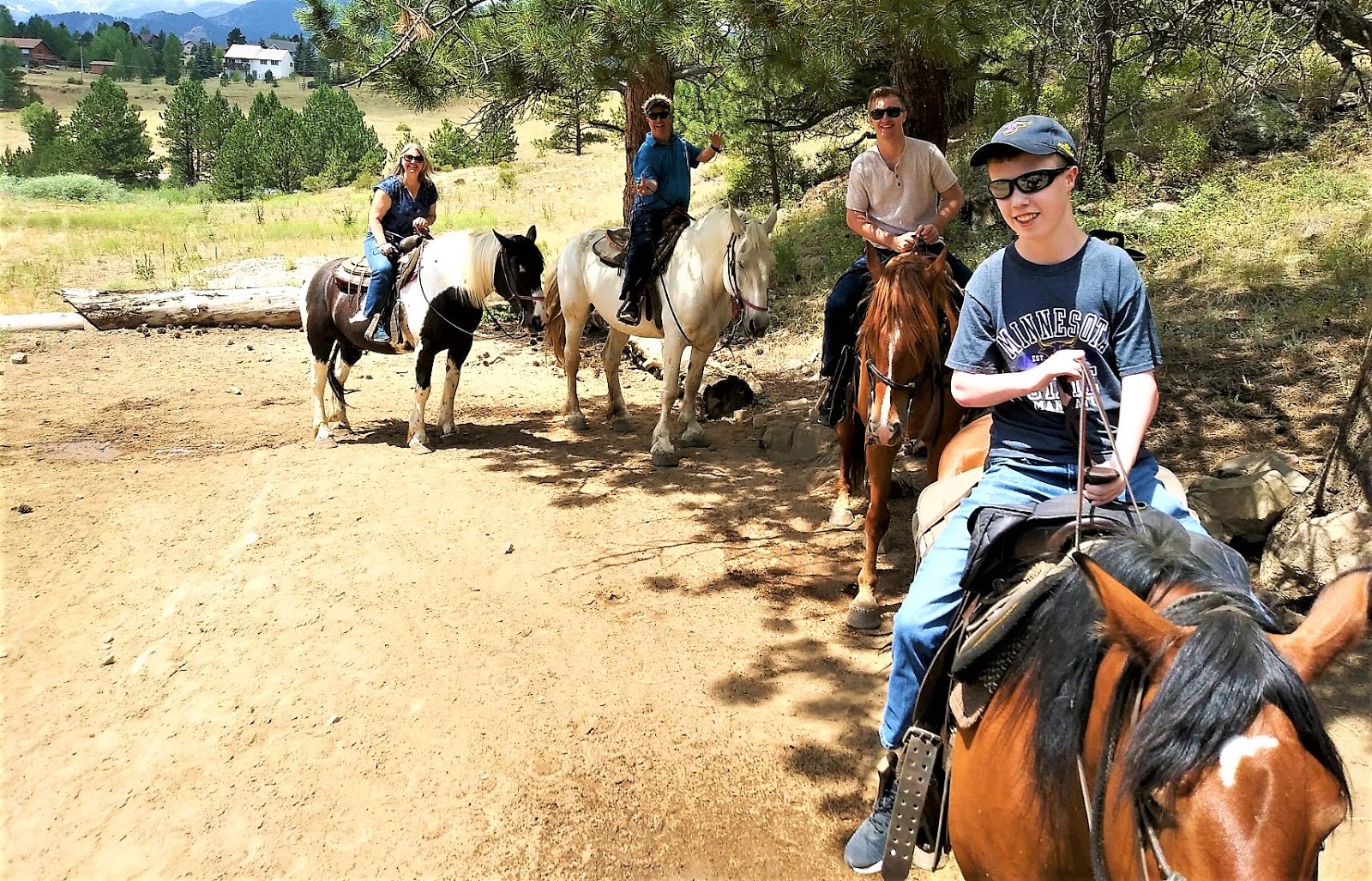 Todd Swank Horseback Riding in Estes Park, Colorado