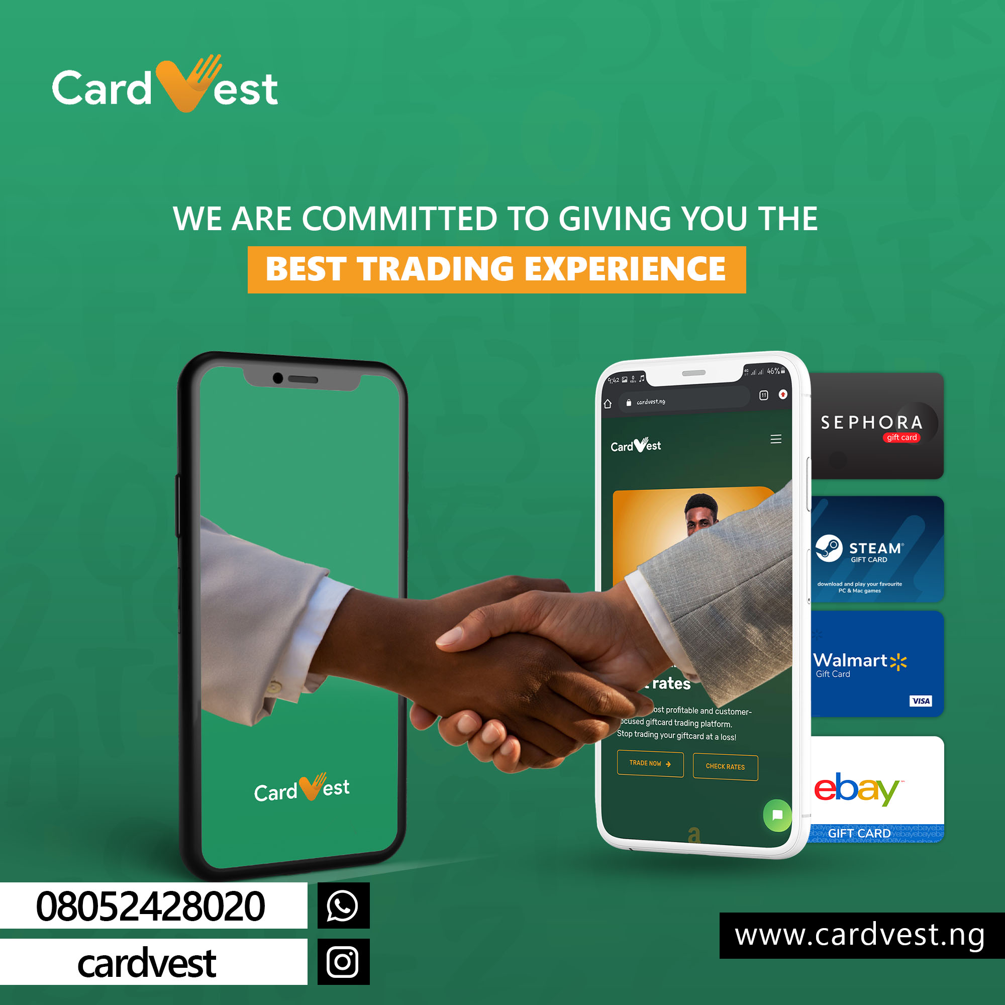 Trading Gift Cards for Cash in Nigeria