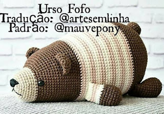 PATRON GRATIS OSO AMIGURUMI 49694 🧸