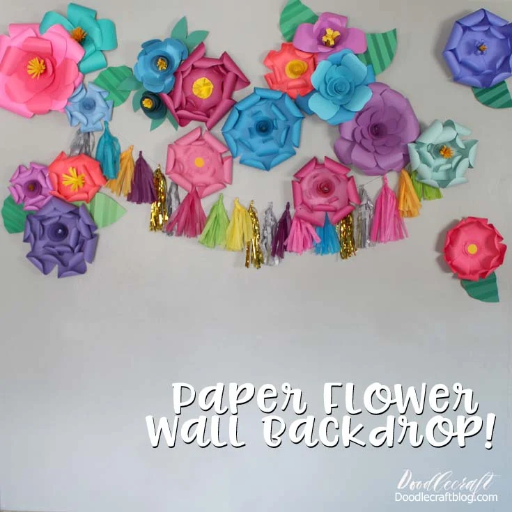 Paper Flower Bouquet With Cupcake Liner Accordian Folded Flowers