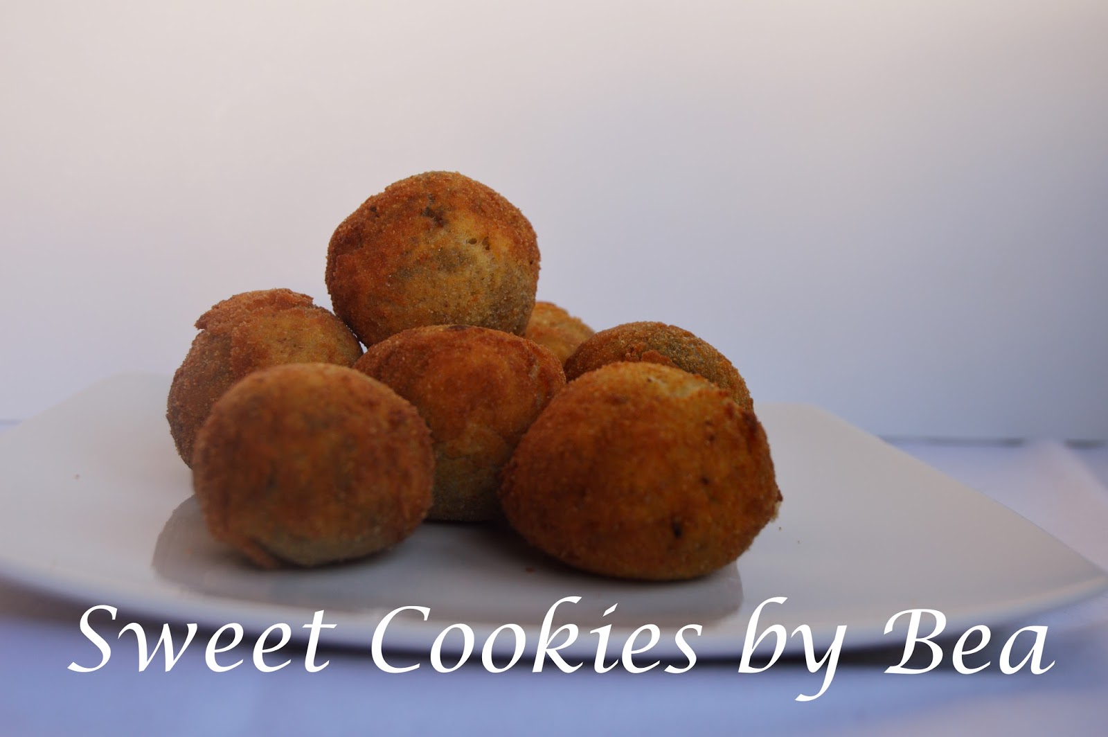Sweet Cookies by Bea Croquetas cremosas de tinta