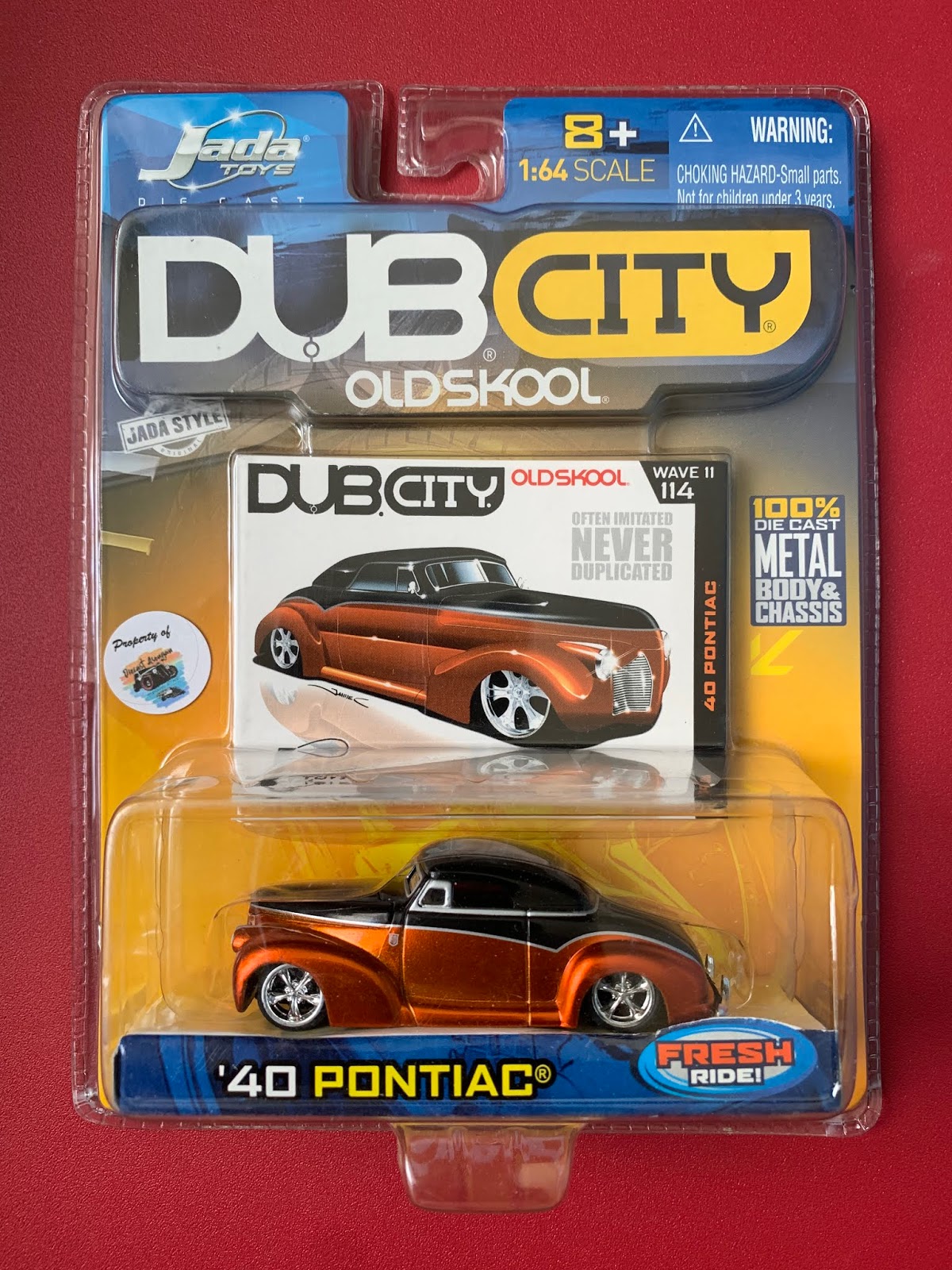 Diecast Asongan JADA TOYS DUB CITY SERIES