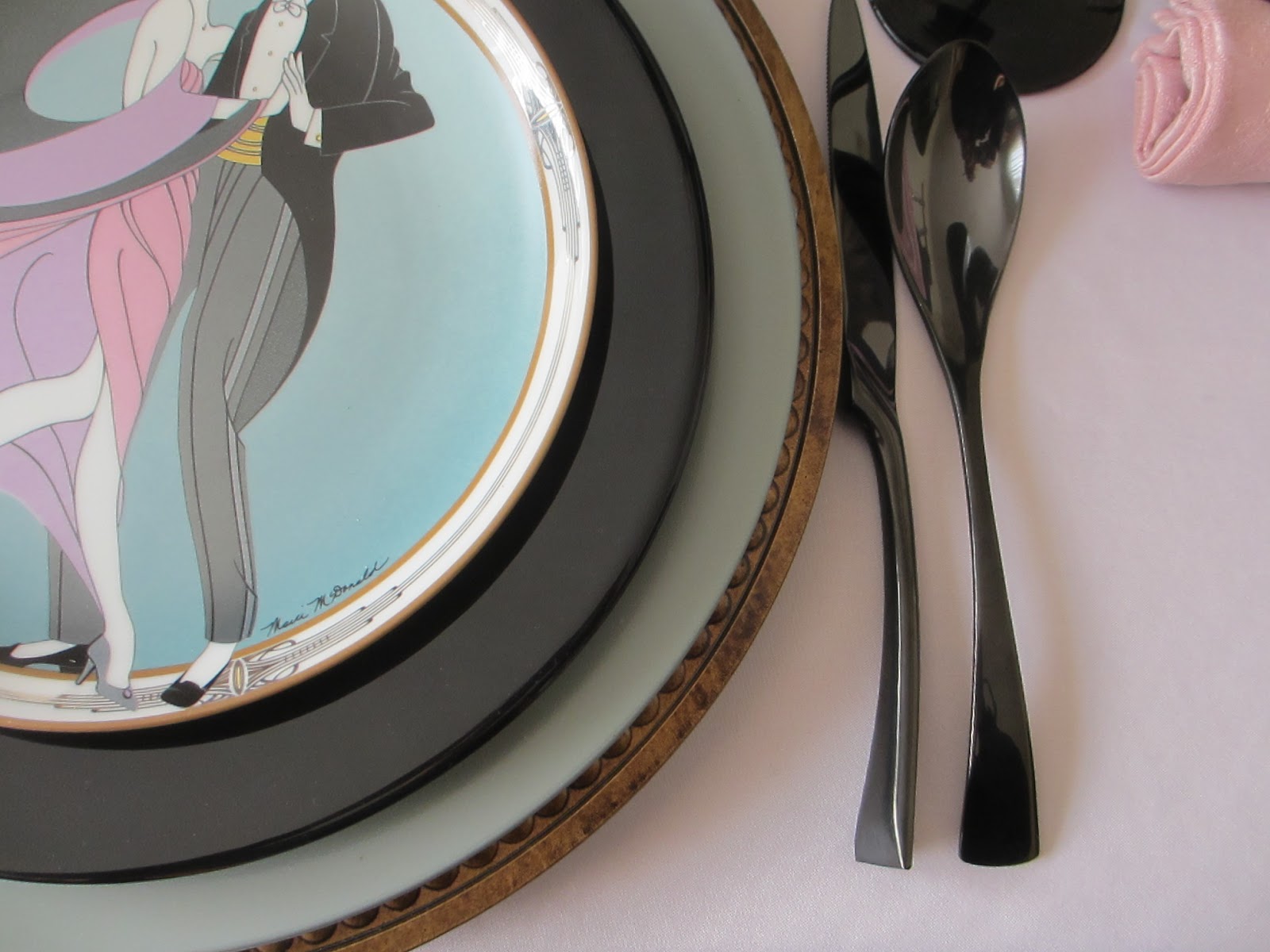 The Guest Art Deco Tablescape